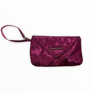 VICTORIA’S SECRET Pink Sequined Wristlet